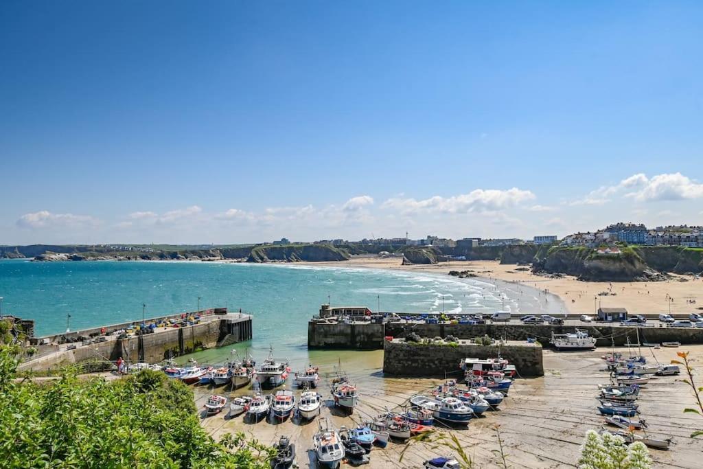 Palms 1 - Wood Burner, 5 Min Walk To Beach+parking Apartment Newquay (Cornwall)
