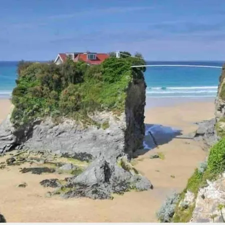 Palms 1 - Wood Burner, 5 Min Walk To Beach+Parking Newquay  Exterior photo